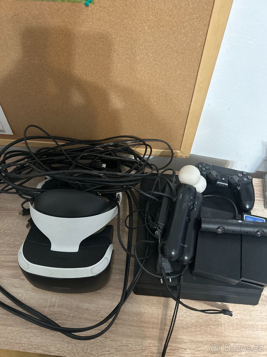 Playstation 4,PS VR-kompletní sada,14her