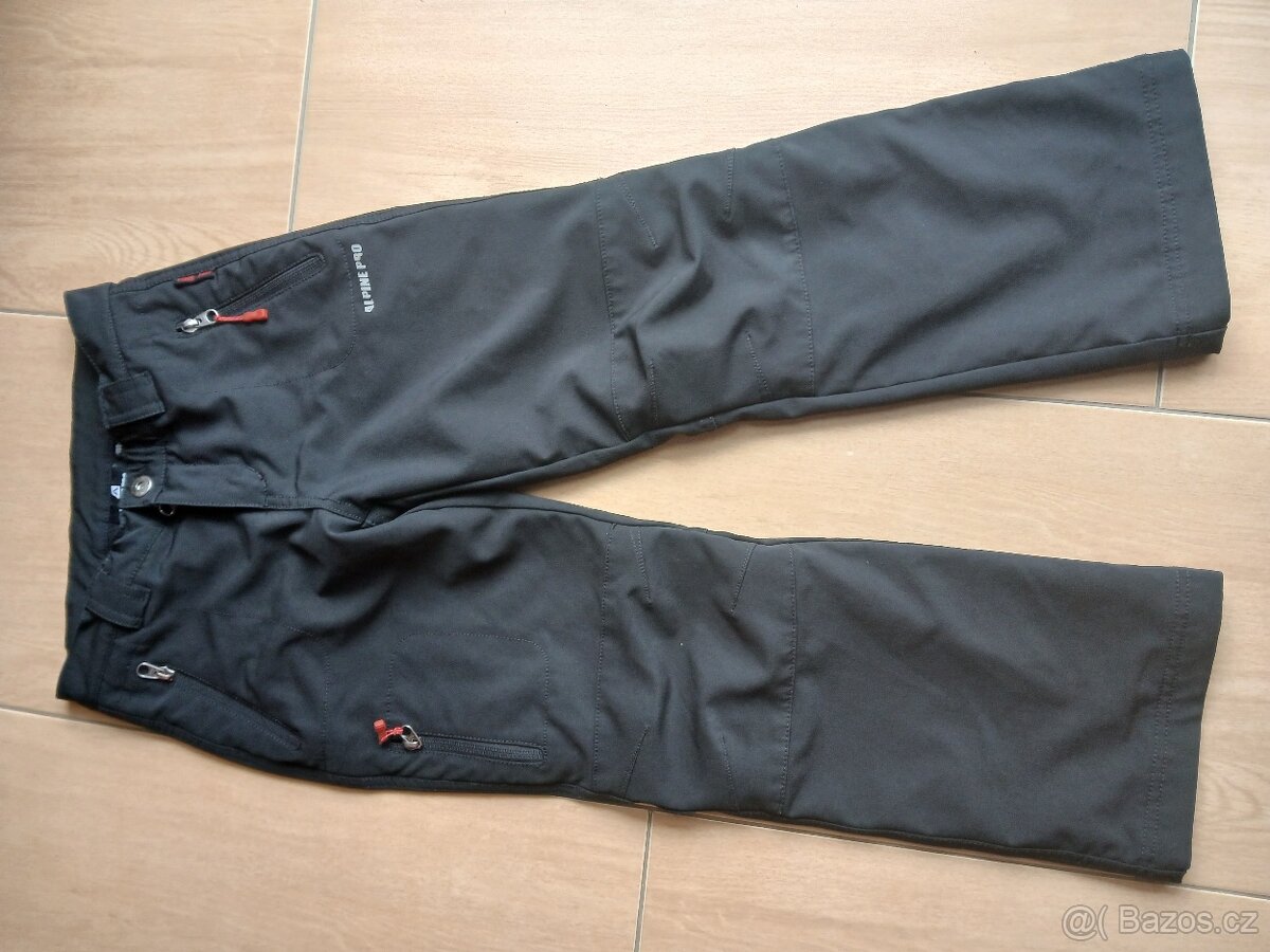 Značkové kalhoty Alpine Pro vel. 128/134