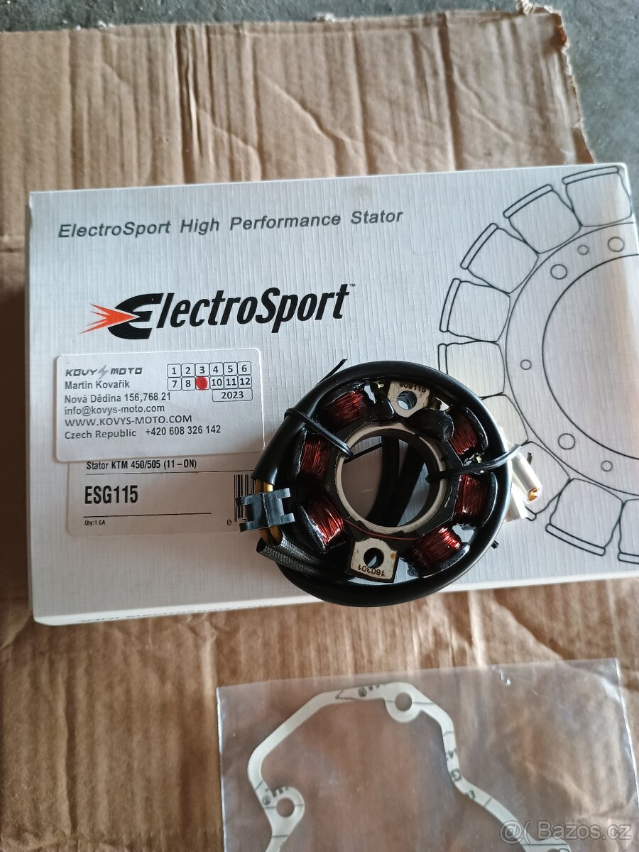 KTM Sx-f 450 stator alternátoru