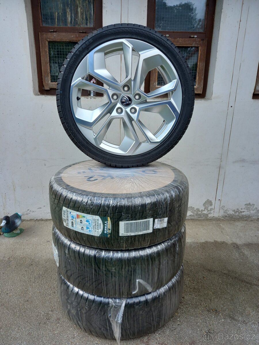 Zimni Originál alu kola skoda octavia rs 4