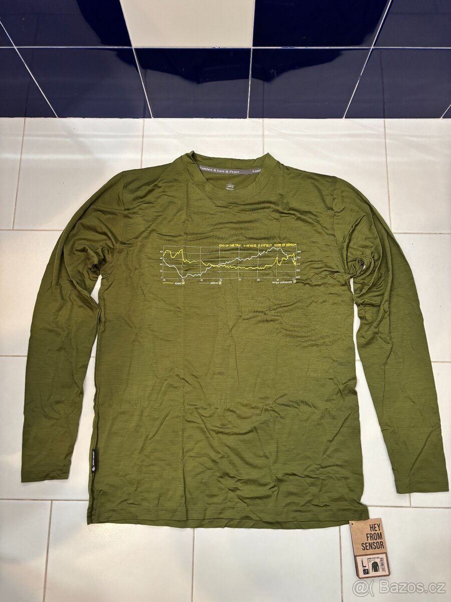 SENSOR MERINO pánské triko | Vel. L| Active PT Track | NOVÉ