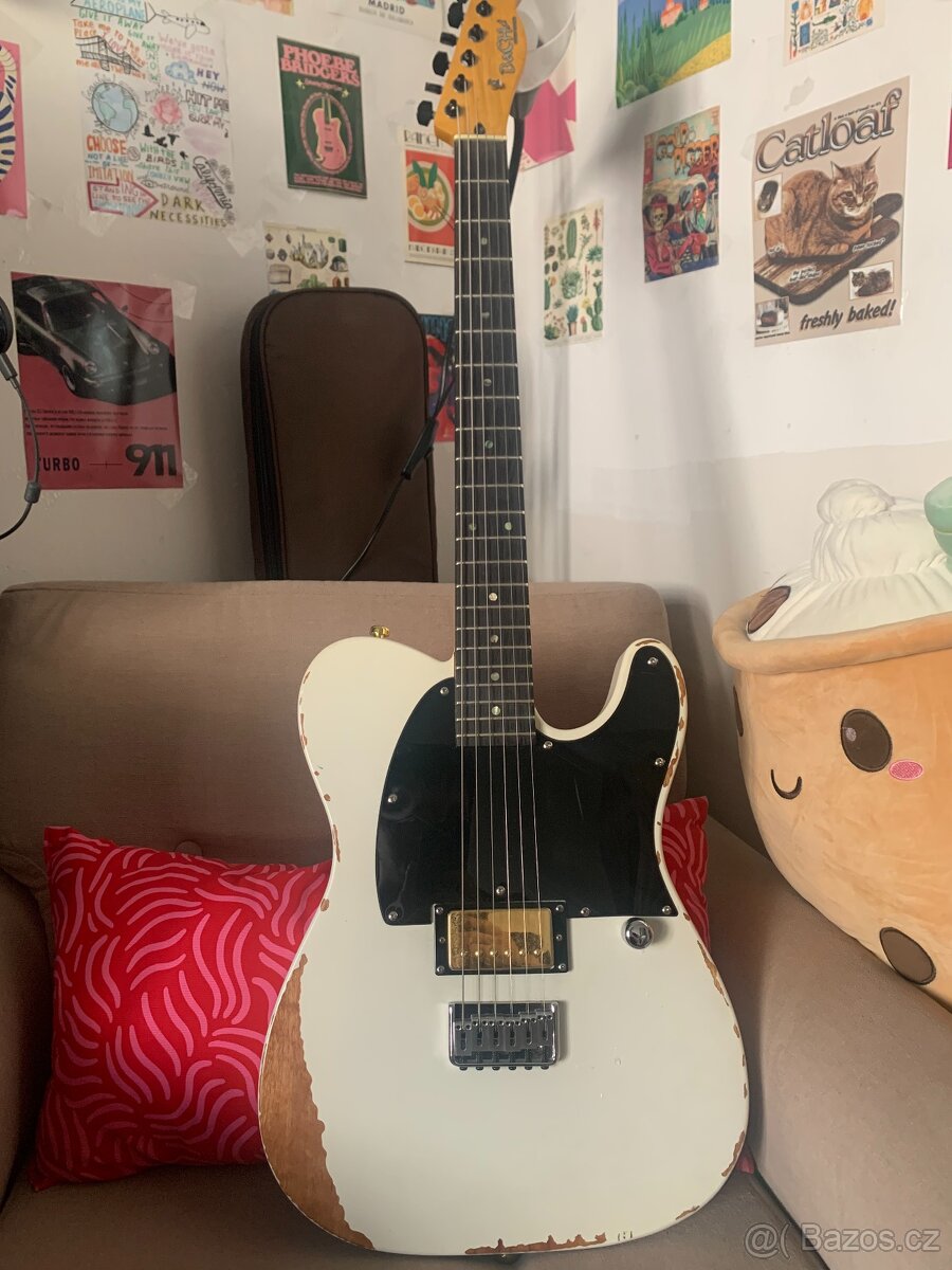 Bach Telecaster - DiMarzio 36th Anniversary + Hipshot