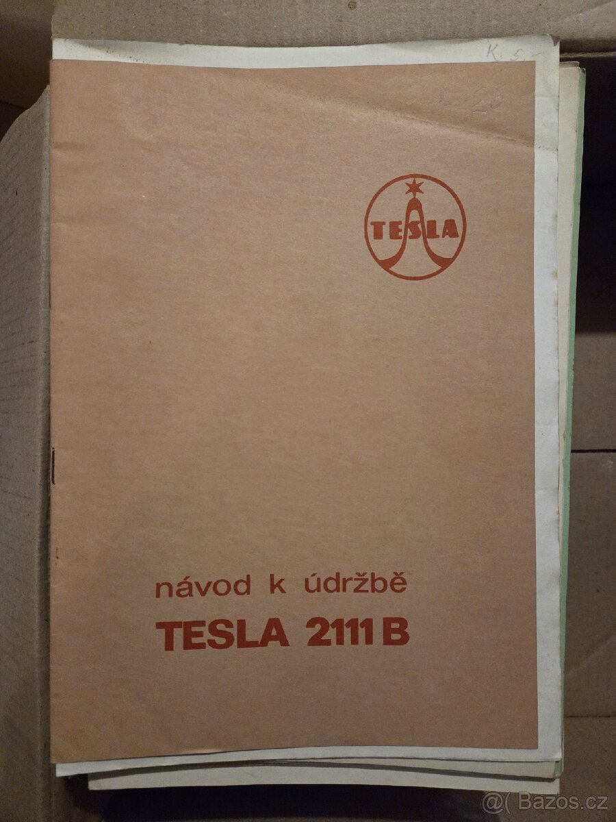 Tesla návody k rádiím / magnetofony