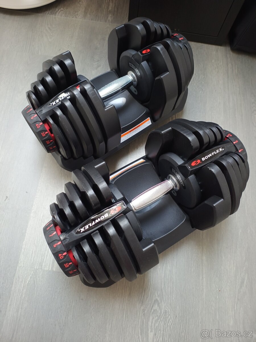 Nastavitelne cinky Bowflex 2 x 40kg
