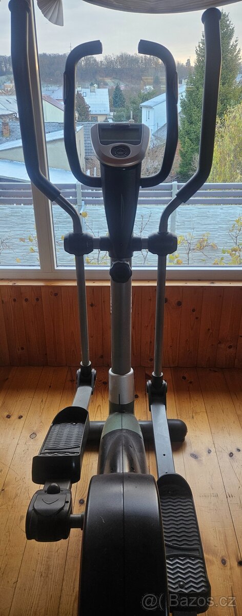 Eliptický trenažér InSPORTline Atlanta Black manuální