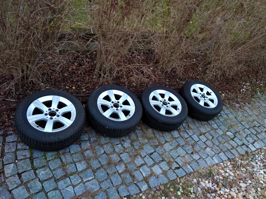225/55 R16 5x112, MERCEDES (ŠKODA, VW, AUDI) + DUNLOP PNEU