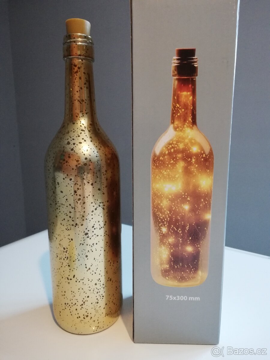 Světelná lahev, Vánoční dekorace