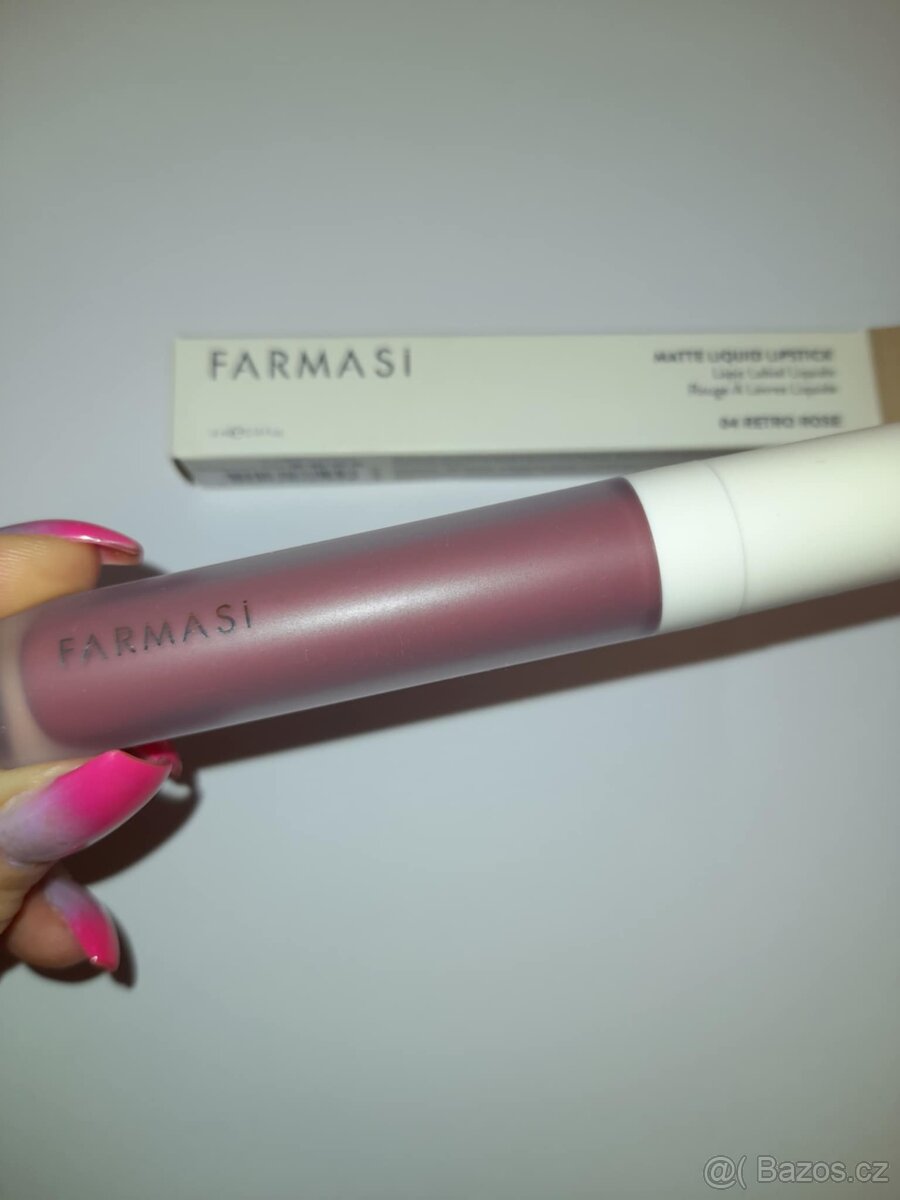 Tekutá matná rtěnka Farmasi 04 Retro Rose