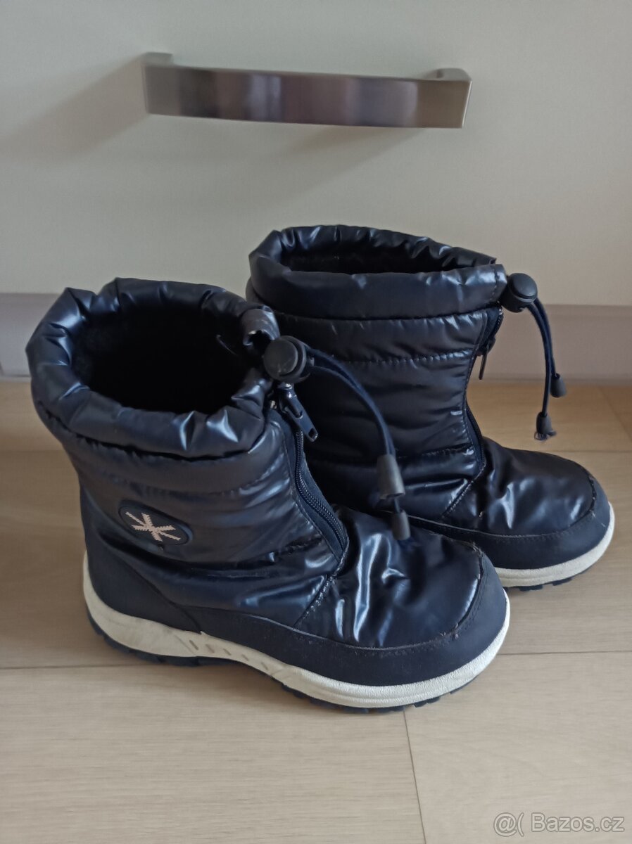 Zimní dívčí boty 34
