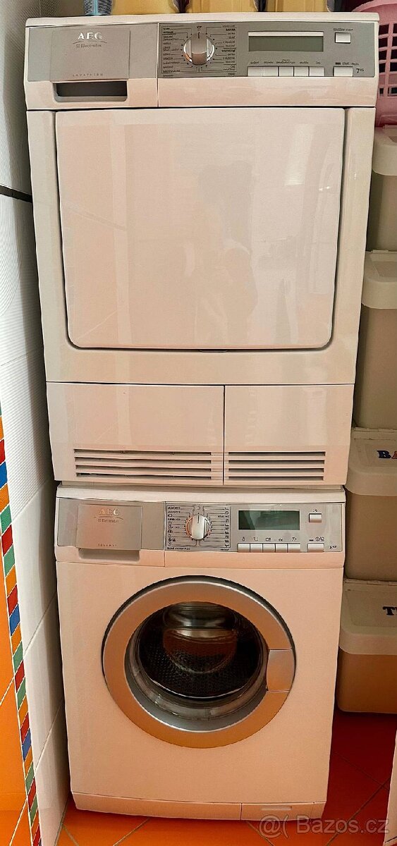 AEG - set pračka+sušička