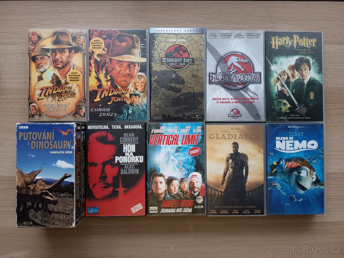 VHS Kazety - Top stav