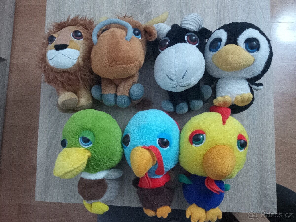 plyšová zvířátka