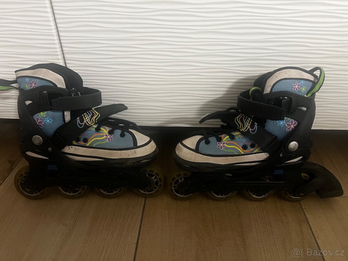 Dětské kolečkové brusle vel. 29-33