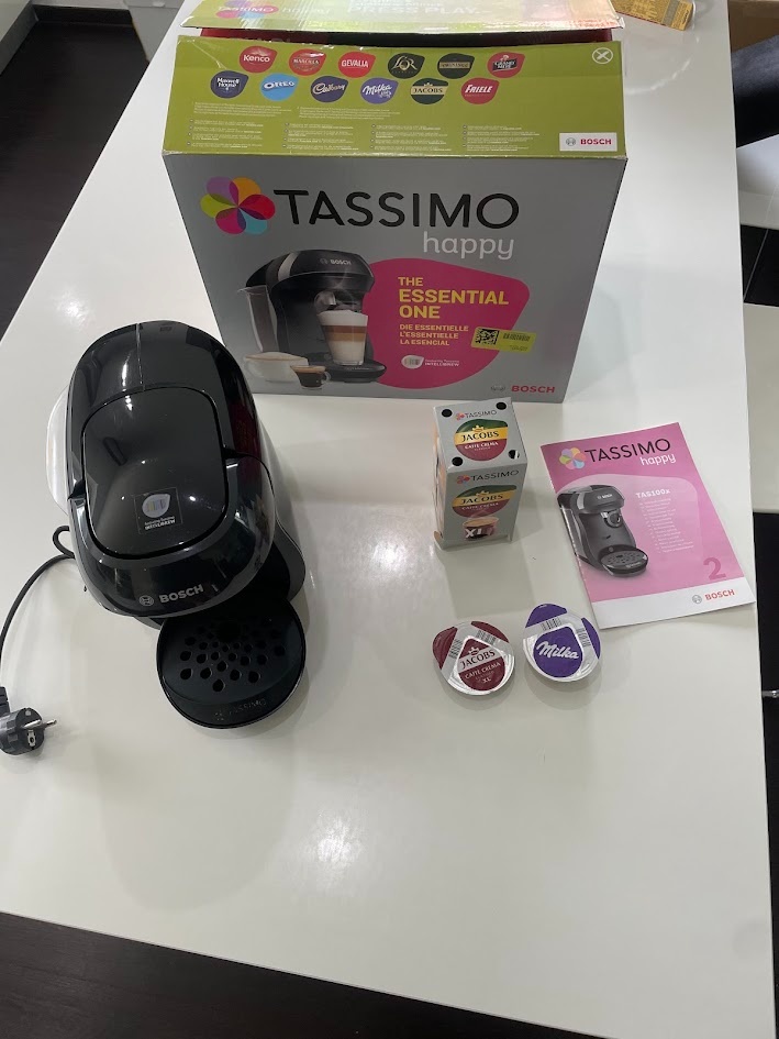 Kapslový kávovar BOSH Tassimo Happy- černý