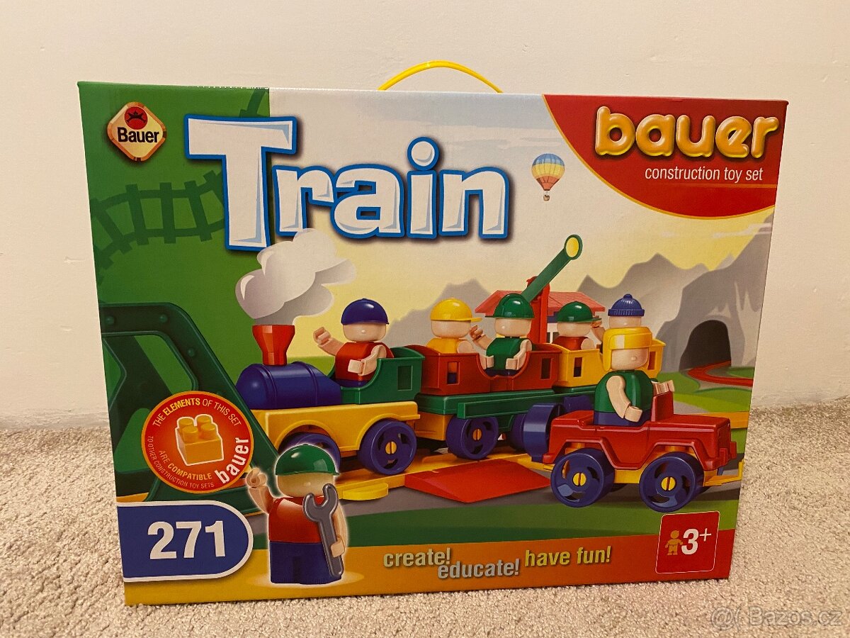 Lego Duplo Bauer train - Úplně nové