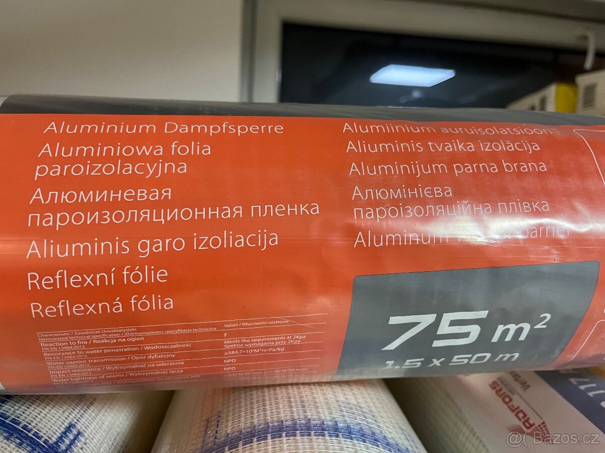 Supernova 170g/m2 75m2 Nedifuzní AL reflexní