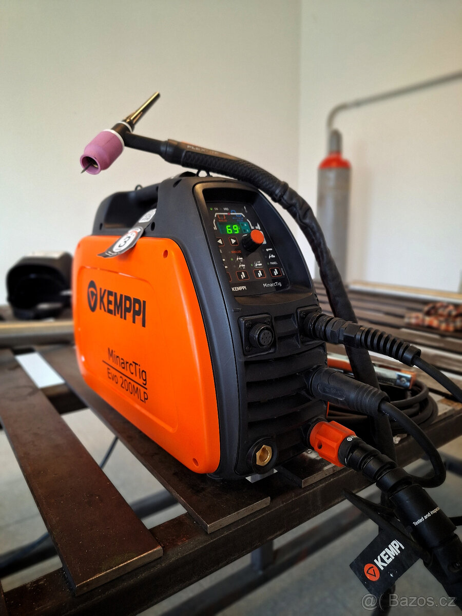KEMPPI MinarcTIG EVO 200MLP vč. příslušenství