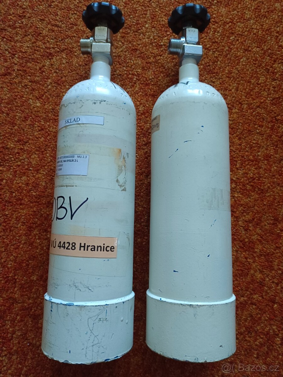 Kyslíková Lahev 2 L prázdná