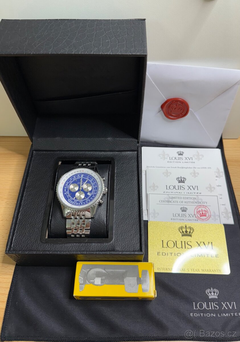 Pilotní hodinky Louis XVI Artagnan Chronograph LXVI581