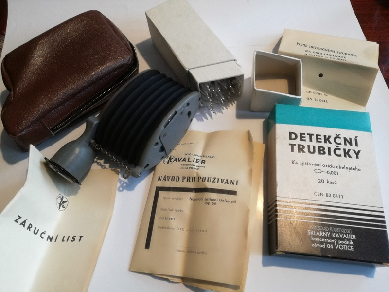 Detektor CO,Universál, typ 66