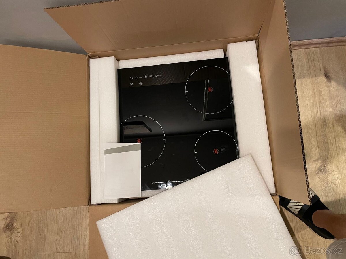 Sklokeramická Elektrická varná deska 220V 5300W 3 topné zóny