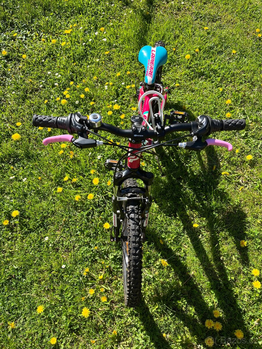 Růžové dívčí horské kolo Lapierre 20”