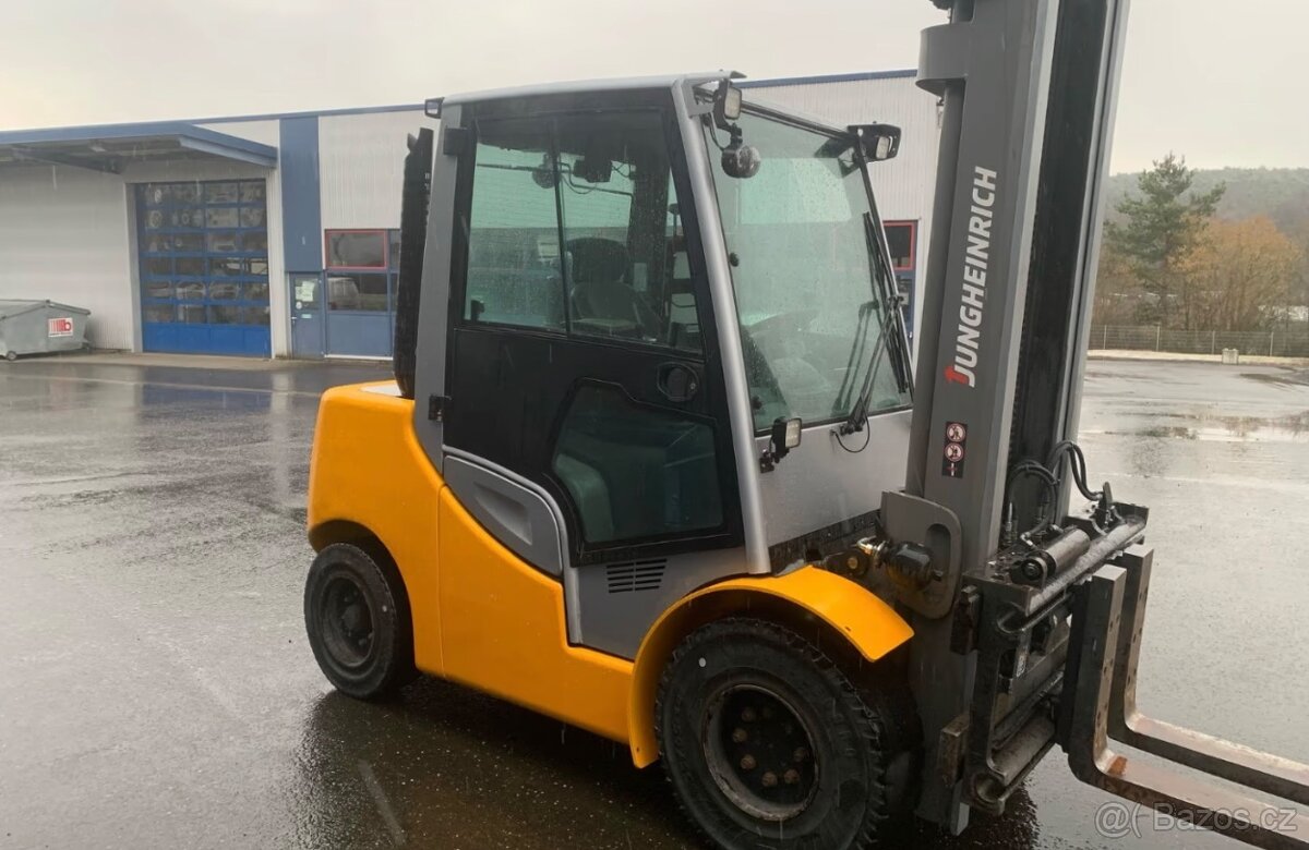Prodám VZV Jungheinrich DFG 550s r.v. 2019 s pozicionérem