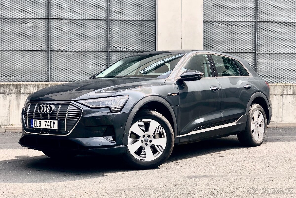 Audi E-Tron 55 Quattro, 300kw, tažné, DPH