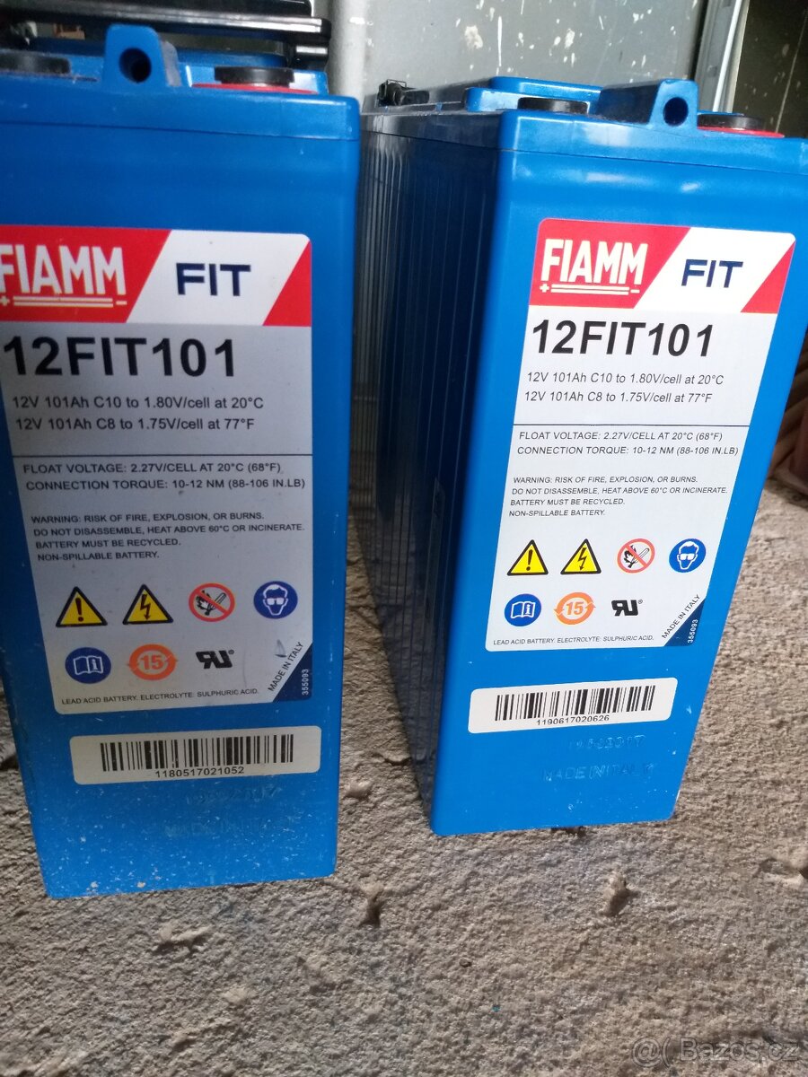 Trakční baterie Fiamm