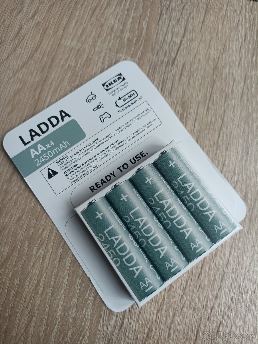 Nové nabíjecí baterie IKEA