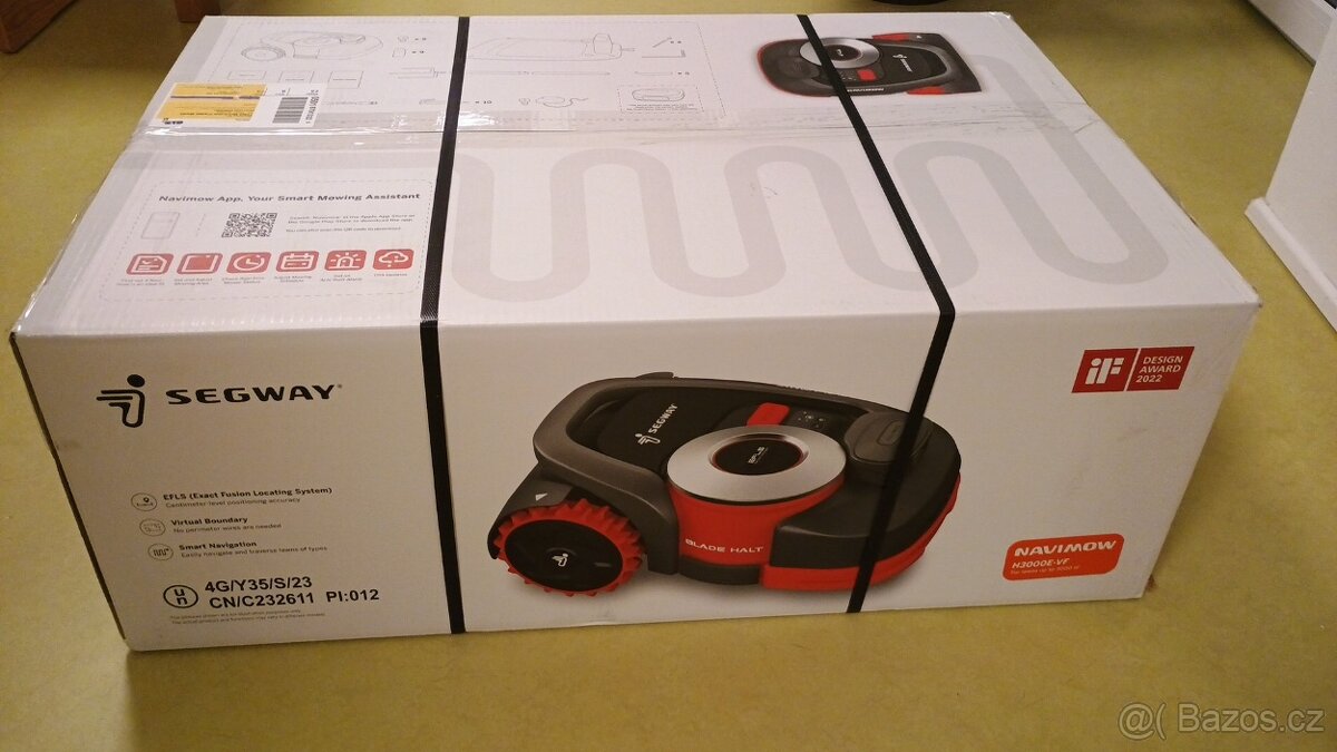 ROBOTICKÁ SEKAČKA SEGWAY NAVIMOW H3000E VF VISON FENCE NOVÁ