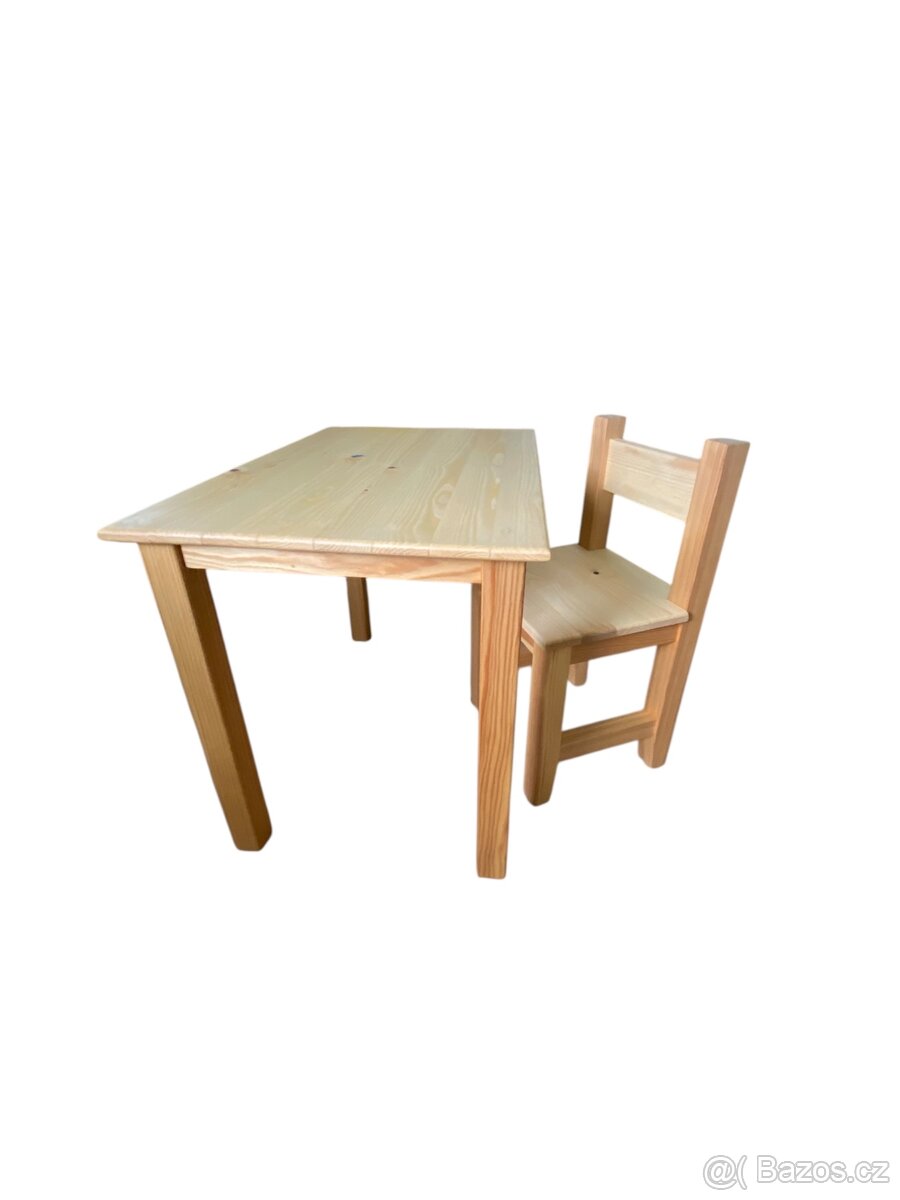 Dětský set- stůl a židle