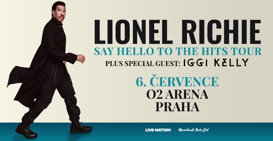 LIONEL RICHIE 6.července- 2 lístky