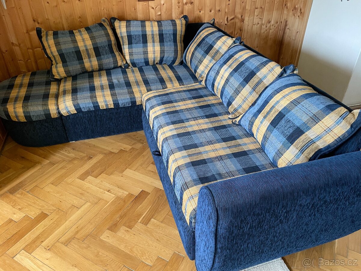 Sedací souprava rohová - rozkládací