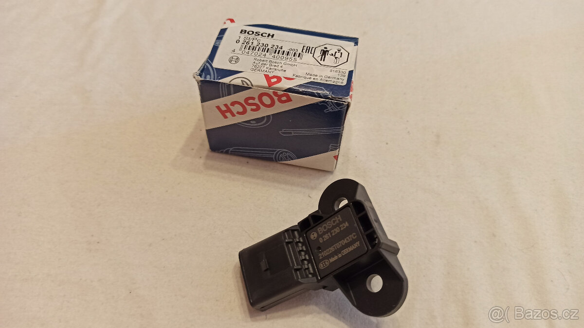 Snímač tlaku sacího potrubí VW Audi Škoda Seat 036906051F