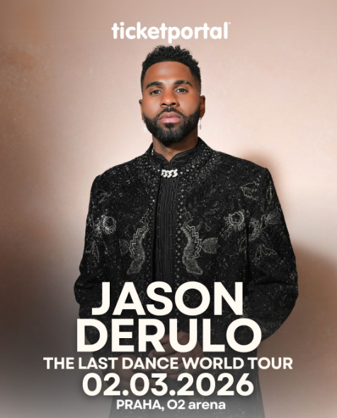 Jason Derulo - O2 Aréna Praha - TOP vstupenky 2.3.2026
