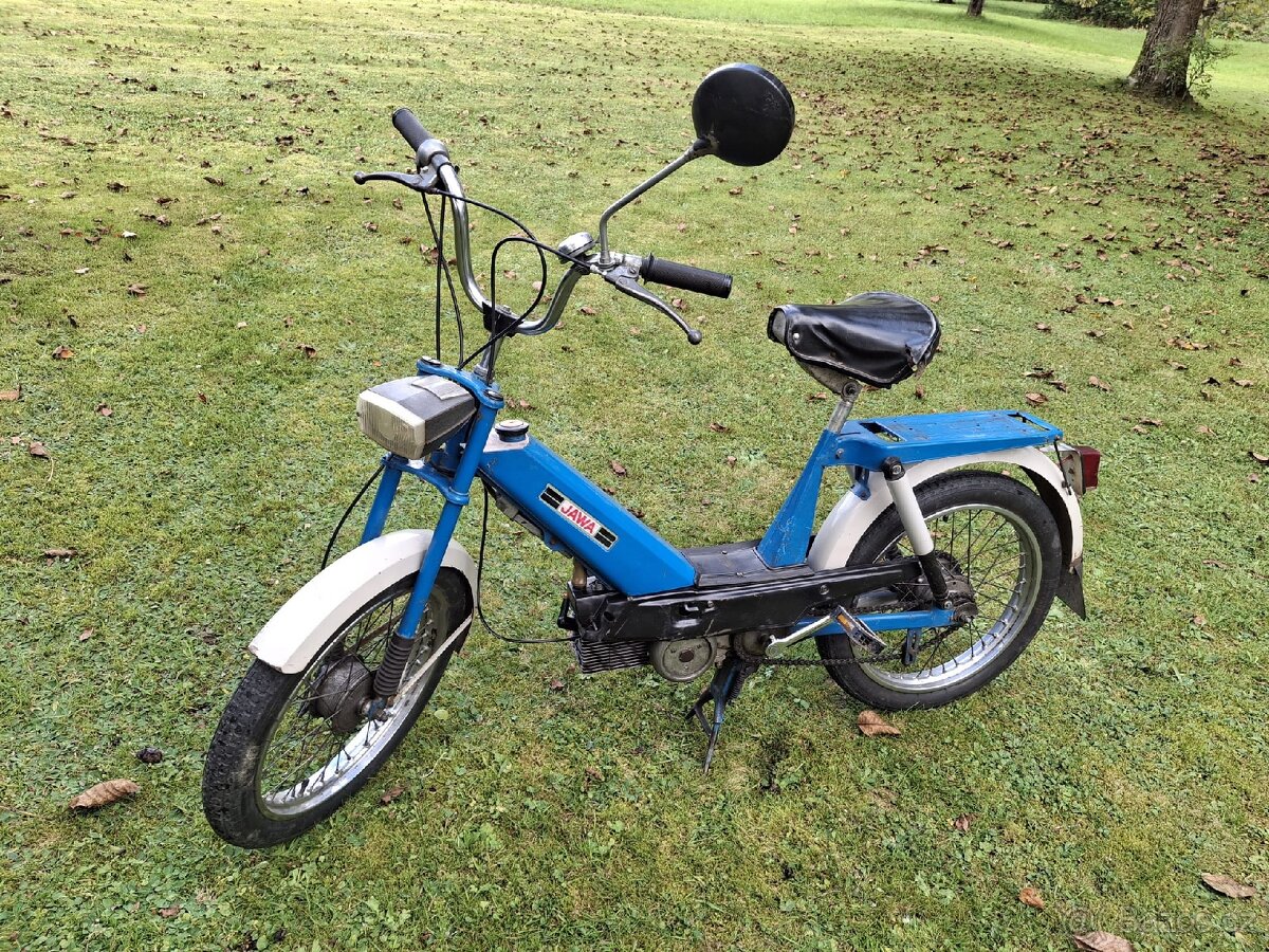 JAWA BABETTA 207.100, kartička v ceně