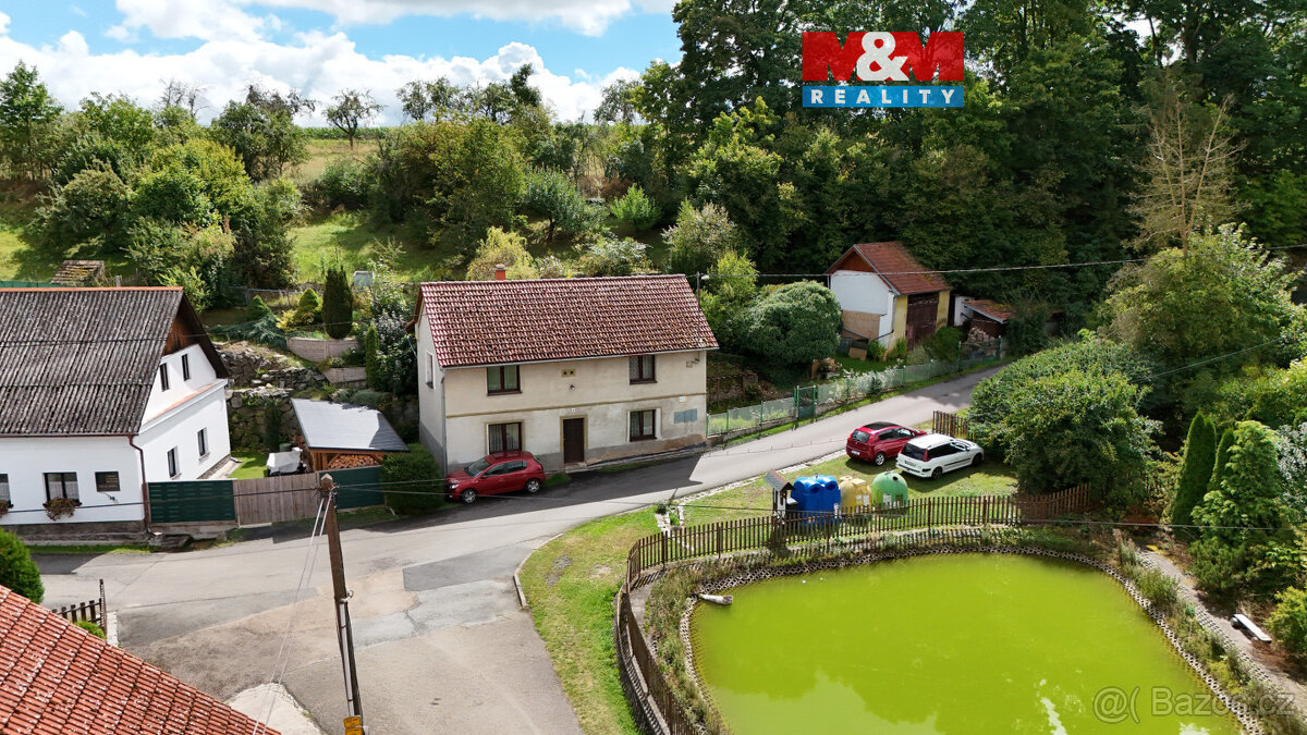 Prodej chalupy 4+1,102 m2, Křečov u Manětína