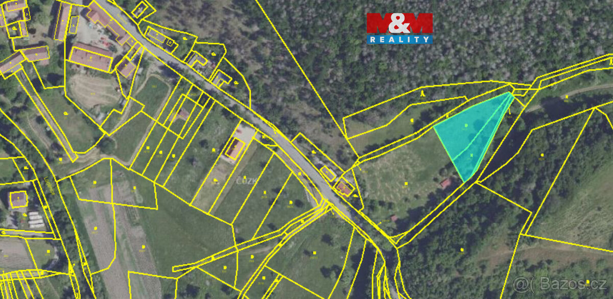 Prodej louky, 2017 m², Beroun