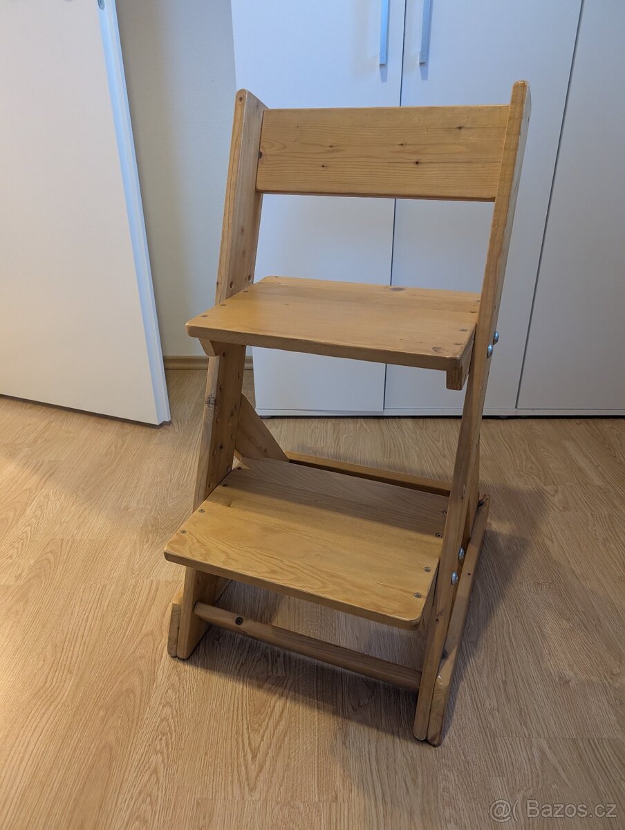 Rostoucí dětská židle