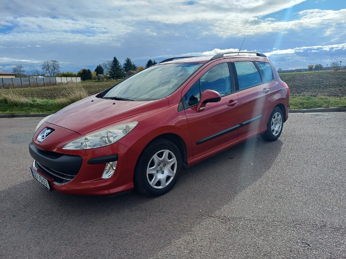 Peugeot 308 sw, benzín 1.4, 2009, 148 tis