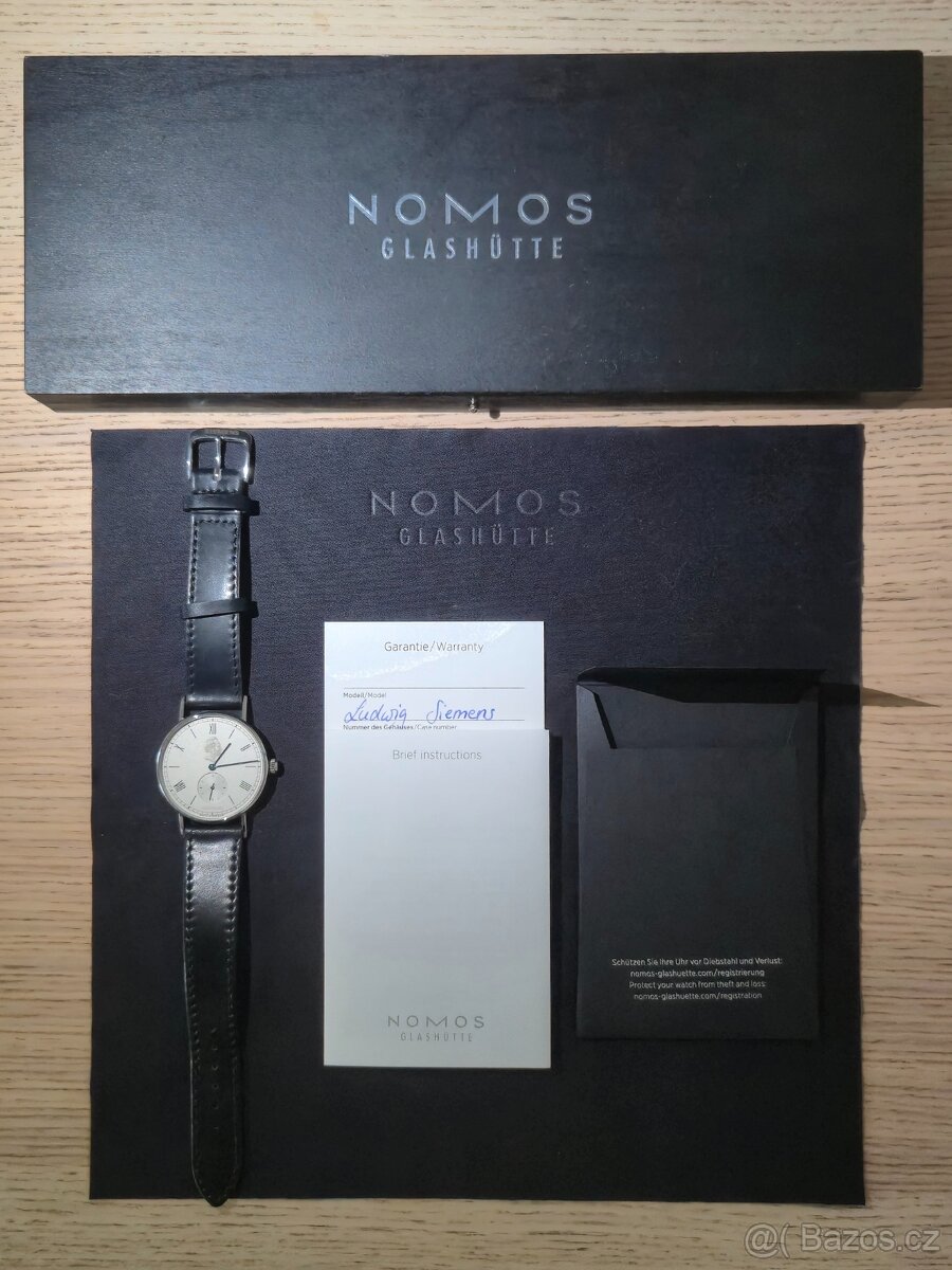 Hodinky Nomos Glashütte Ludwig pro Siemens