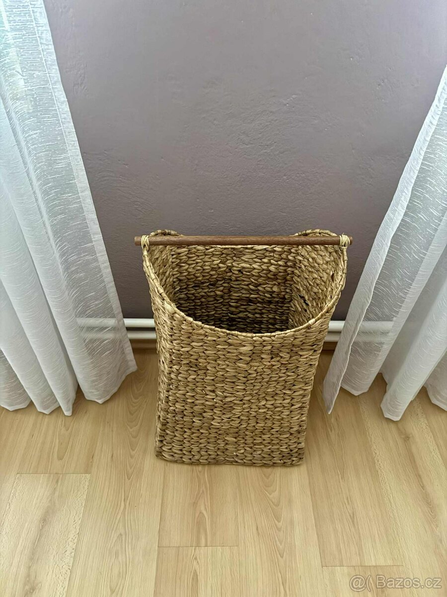 SLEVA 150,--. Proutěný koš ze Zalando