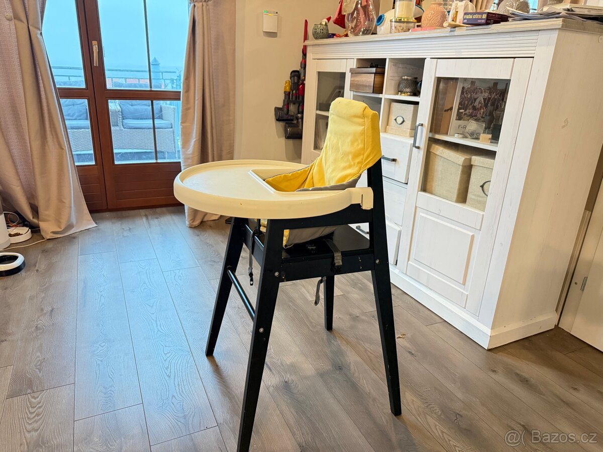 Detska jidelni zidlicka s podnosem ikea blames.