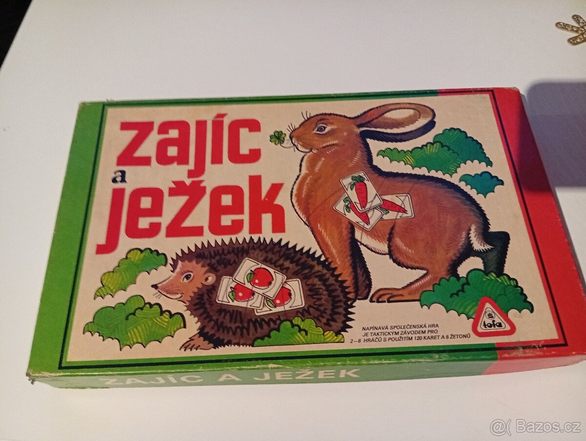 Prodám hru zajíc a ježek