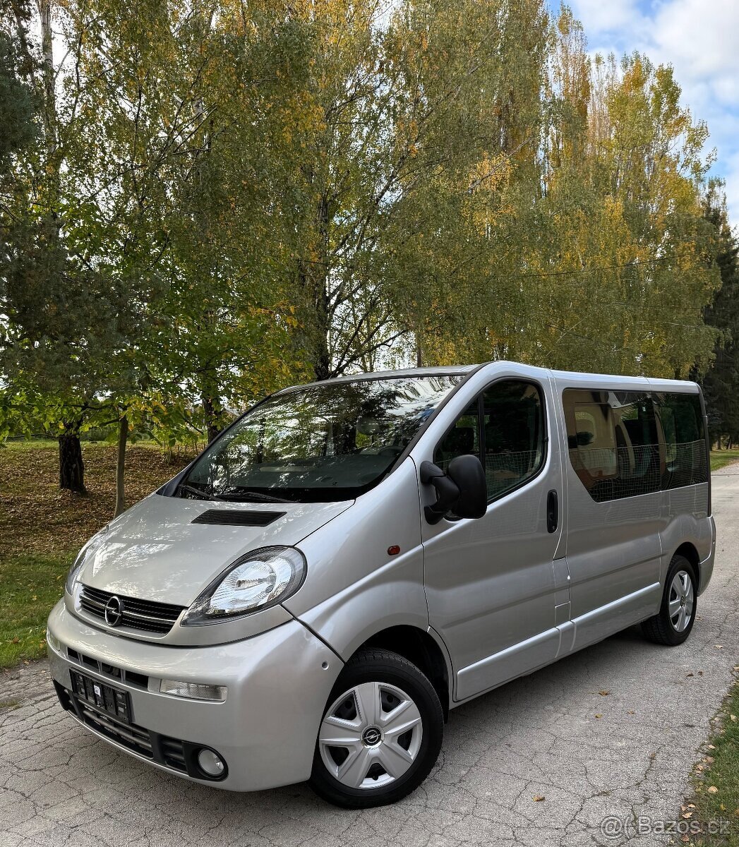 Opel Vivaro Life 1.9 Cdti 100ps • 9- miestný buss •