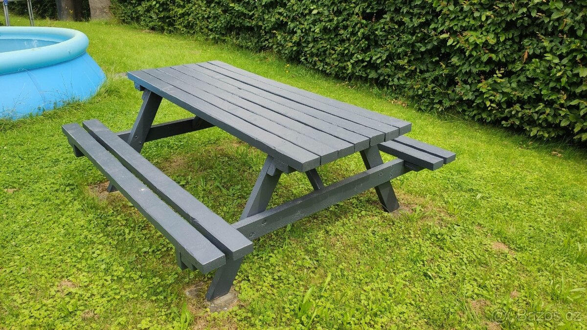 Pivní set lavička tloušťka prken 50 mm