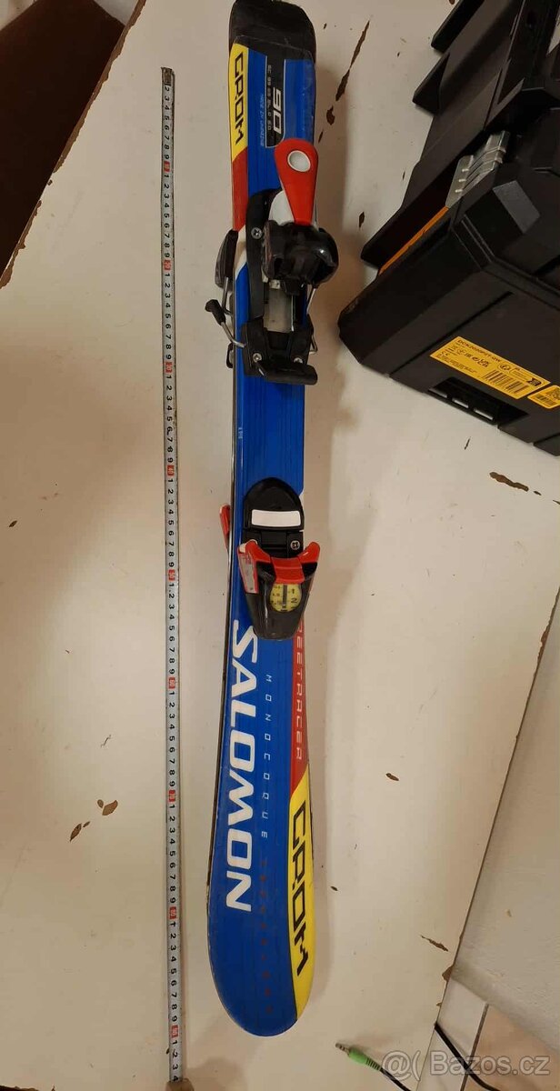 Lyže 90 cm + lyžáky