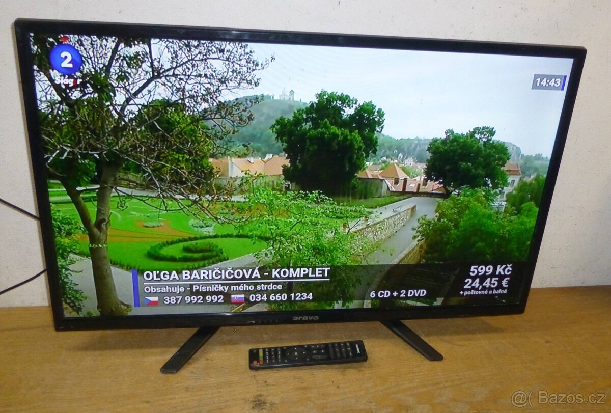 LED televize 81 cm ORAVA, 32 palců, nemá DVBT2