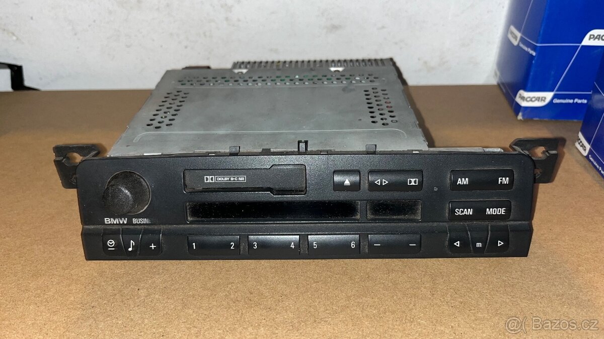 BMW E46 rádio Business kazety